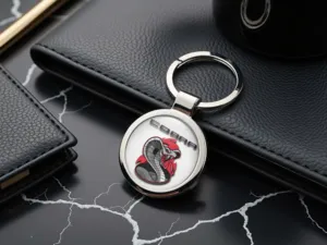 Custom Keyrings Limited Metal Metallic Pro